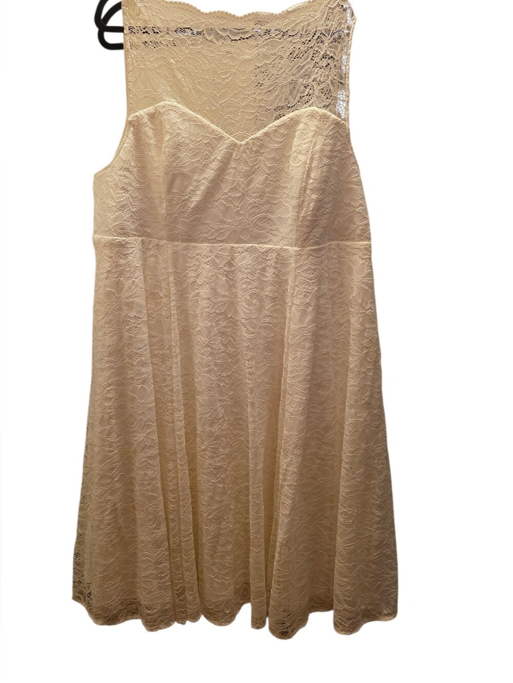 torrid brand new with tags ivory plus size 26 wedding dress
